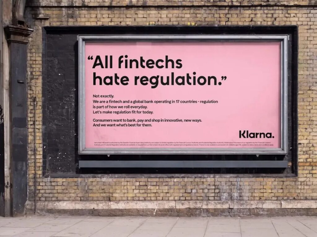 klarna - regulacje